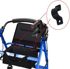 6 Pack Rollator Seat Cushion Bracket Mount Parts Rollator Walker Seat Clamp U Br