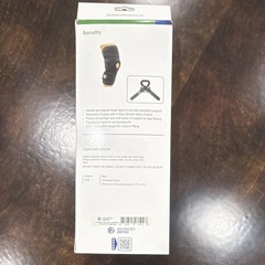 Advanced Ortho Cross-Fit Hinged Knee Brace Adjustable Black Universal Stabil