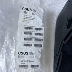 Allard CSUS 440451 Tall Air Plastic Upright Pneumatic Fracture Walker Boot Large