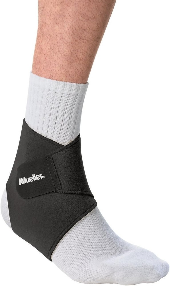 MLR Ankle Support Neoprene Blend, Black, One Size