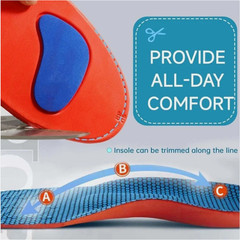 Comfy Sole Insoles for Bunions Orthotic InsoleFlat Feet Back&Heel Pain 235~295cm