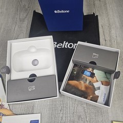 Beltone Imagine 17 63DRWC Gold Pair Rechargeable Hearing Aids READ