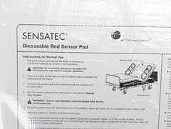 Box of 5 Sensatec Anti-Microbial Disposable Medical Bed Sensor Pad 24170A