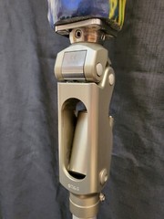 PROSTHETIC LEG, PNEUMATIC SINGLE AXIS WEIGHT-ACTIVATED LOCK KNEE, CARBON FIBER