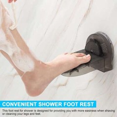 For Shaving Legs Suction Cup Bathroom Washing Feet Step Shower Foot Rest Stand