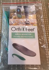 New Orthofeet Arch Booster And Fitting Instructions One Size Unisex No Insoles