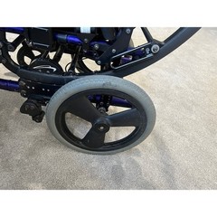 .Quickie Iris Tilt Wheelchair Space Modular Adult Blue Medical Tilt Rehab