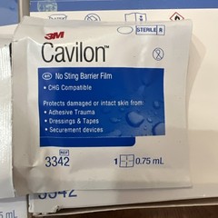 Cavilon Barrier Film, 0.75 mL Wipe, Alcohol Free, No Sting, Boxes of 140 Total