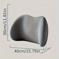 Memory Foam Lumbar Support Cushion Back Pillow Ergonomic Office Chair Support