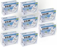 B-Sure Anal Leakage Pads Box of 24 Pads – 8 pack/192 pads