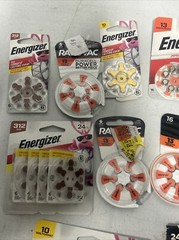 Rayovac, Energizer Hearing Aid Battery Huge Bulk Lot Open Box