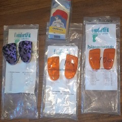 Achilles Tendonitis Orthotic Heel Cups kids assorted sizes 4 pairs