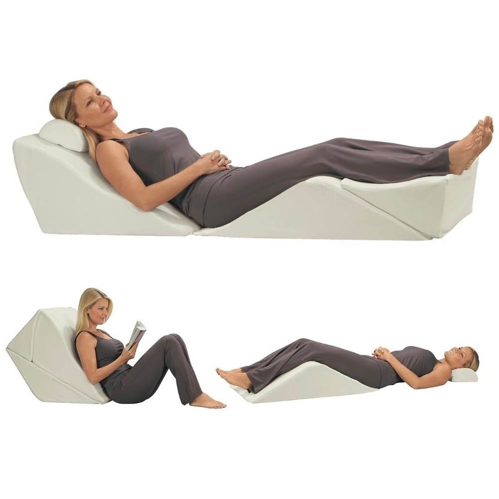 Contour Backmax Foam Bed Wedge Pillow Support System (20 Inch, Backmax Only)