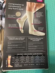 mediven for men select, 15-20 mmHg, Calf High Compression Stockings, Closed Toe