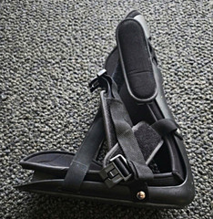 Black Adjustable Orthopedic Walking Boot For Plantar Fasciitis