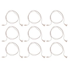 10pcs Hearing Aid 3 Pin Cable Cord Wire For Body Hearing Wire Cable Supply