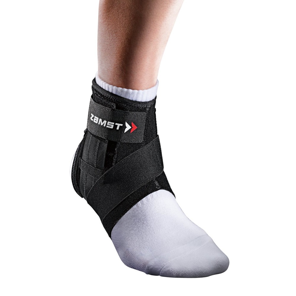ZAMST Ankle Supporter A1 Short Ankle LSize Right Foot Black 370703
