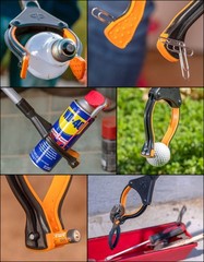 40 inch Folding Grabber Reacher Tool Dual Magnets Heavy Duty Trash Picker