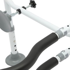 Adjustable Toilet Safety Rail Floor-Standing Grab Bar for Elderly Handicap