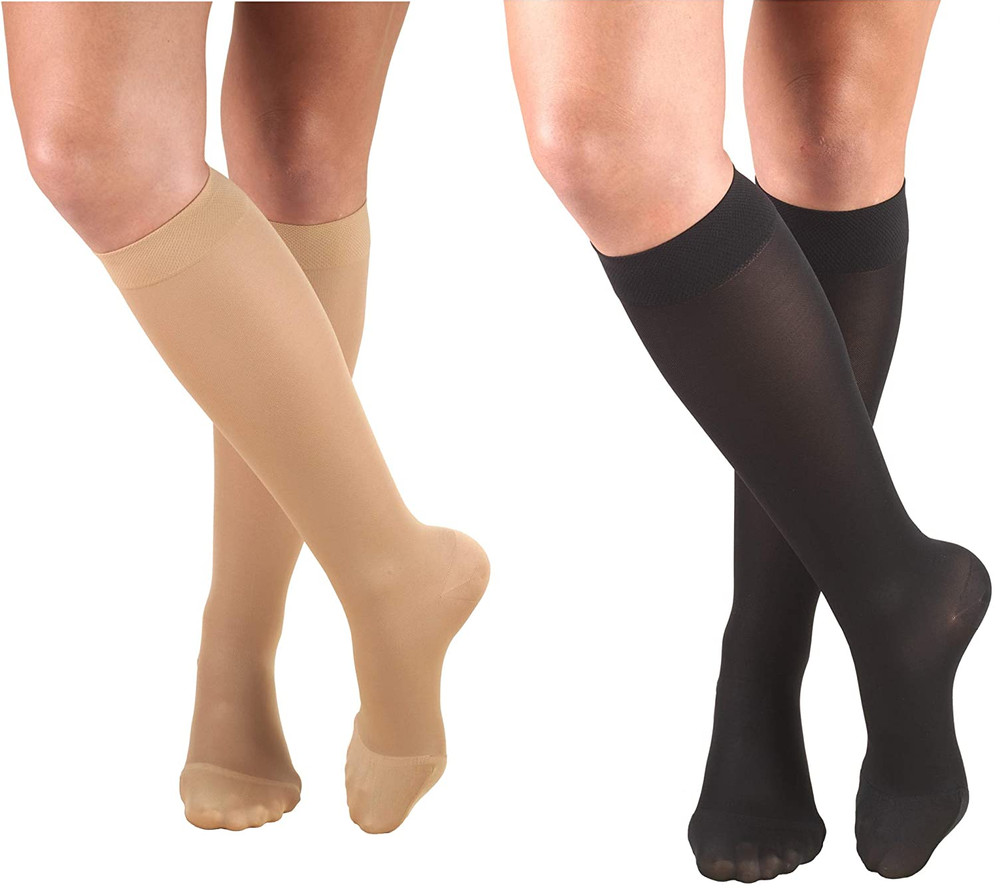 Truform 0373 Women’s Compression Stockings Knee High opaque 15-20 mmHg 1x Pair