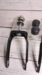 Wheelchair Replacement Front Fork Bracket with Bearing Replacement Wheelchair Pa