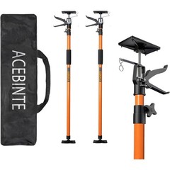 2PK Steel Telescopic Adjustable 3rd Hand Support System Supports up to 154 lbs
