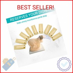 Male External Catheter Strap Leak Free Penile Clamp Fully Adjustable Urinary She