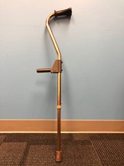 New Bronze Walking Cane • CareBorne Easy-Up Adjustable Ergonomic Handle