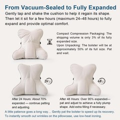 Lumbar Pillow(Pat. Pend) – Multi-Functional Ergonomic Back Cushion for Sofa C…