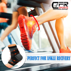 Adjustable Ankle Support Compression Strap Achilles Tendon Brace Sprain Sports