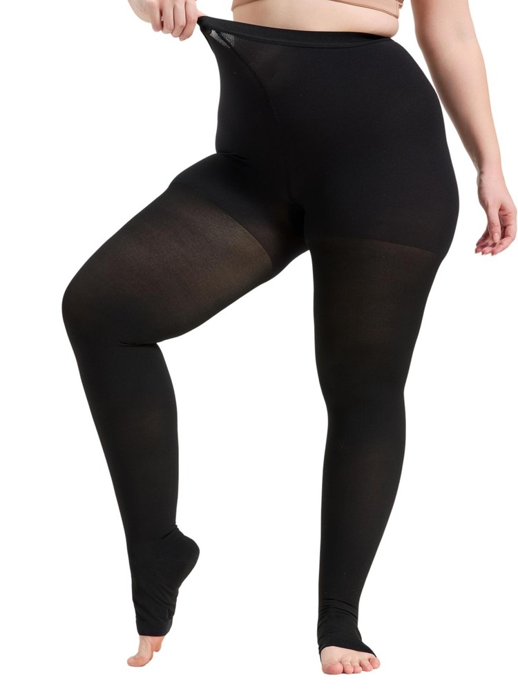 Extra Wide 4X-Large Opaque Compression Pantyhose for Women 15-20 mmHg – Gradu…