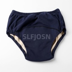 Cotton Incontinence Cloth Diaper Pants urine Leak-Proof for Women High Waisted