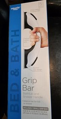 Equate Bed and Bath Small Grip Bar Bathtub and Shower Handle 11.56″ W x 3.75″ H