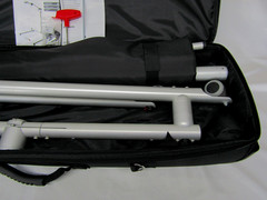 Rehadapt FS VarioLock Floor Stand For Monitor 17.1063 w/ Wheeled Bag
