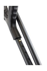 Pepe – Folding Crutches for Travel (x2 Unit, Open Cuff), Forearm Crutches for…
