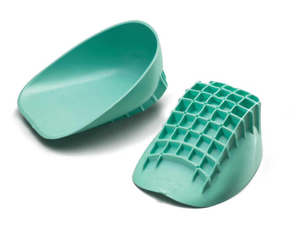Mueller Pro Heel Cups, Green – Pair
