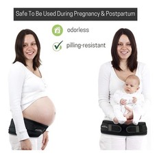 Vriksasana Posture Sacroiliac Hip Belt | Petite Black, 26in – 31in