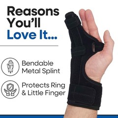 Metacarpal Finger Splint Hand Brace | Little Small/Medium (Pack of 1) Right