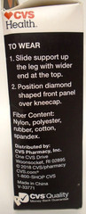 2 X CVS Health Knee Support Sleeves Mild Compression SMALL Damaged Packages F/S