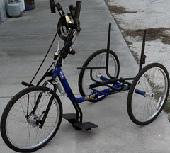 Invacare Top End Excelerator HandcycleAluminum Adjustab Footrests SEAT INCLUDED
