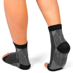 Plantar Fasciitis Compression Socks- 30-35 mmHg Open Toe Sleeves for Foot Relief