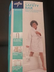 Medline Industries BATH TUB SAFETY BAR,Two Hand Positions,little damaged box