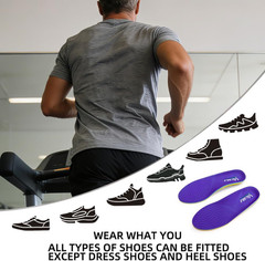 Heavy Duty Support Orthotics – 220+ Lbs Plantar Fasciitis High Arch Support Ins