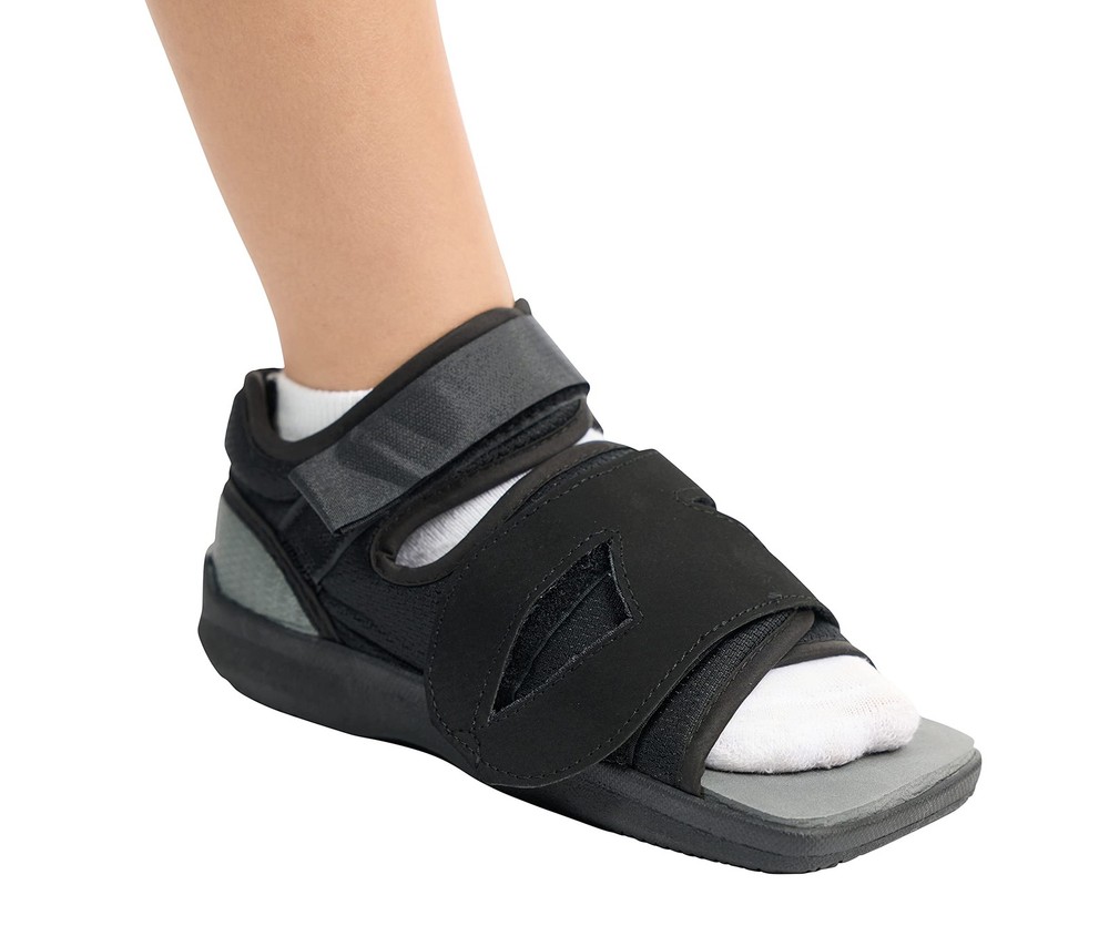 Post-Op/Orthopedic Adjustable Recovery Shoe for Broken Foot or Toe Men’s Large