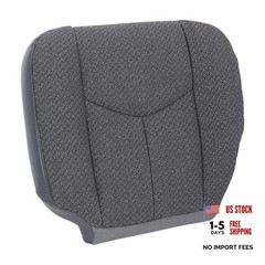 #69C Dark Gray Cloth Driver Side Bottom Replacement Seat Covers Compatible