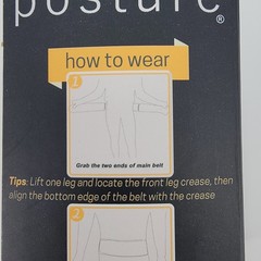 Vriksasana Posture Sacroillac Belt Petite Size NEW Open Box