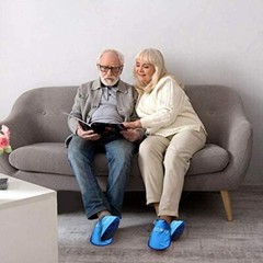 LEONNS Ice Pack Slippers for Feet -Provides Therapy for Foot Pain