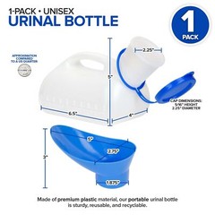 Portable Urinal Hospital Car Toilet Collector Unisex Potty Pee Men Women Female