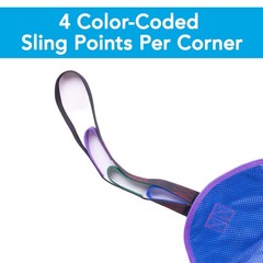 Full Body Lift Sling with Commode Opening – Full Body Mesh Patient Lift for S…