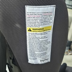 Inspired by Drive Spirit APS Special Needs Car Seat Black Gray 25-130 lbs EUC